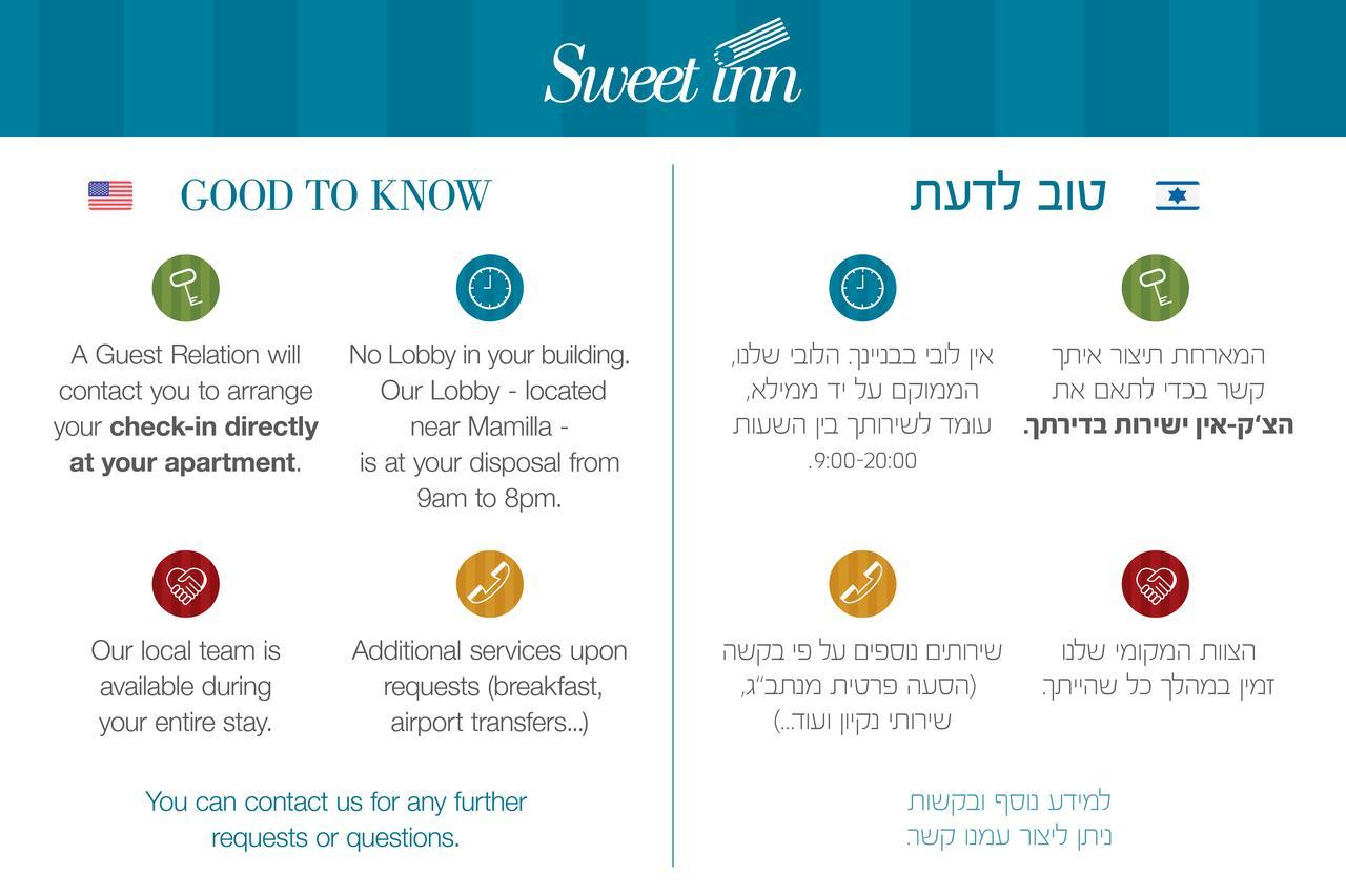 Sweet Inn-King David V 耶路撒冷 外观 照片